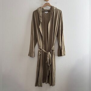 Mate the Label Tencel Cotton Lounge Robe Belted